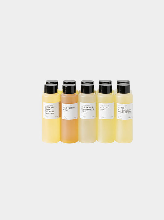 柑橘香薰精油組合(100ml x 10 types) (韓國Candleworks直運)(預訂)的副本