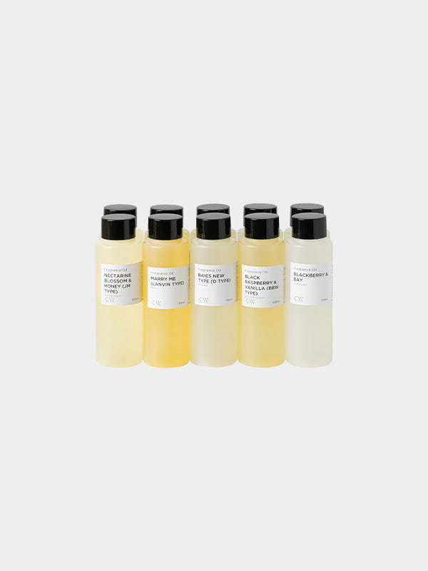 水果香薰精油組合(100ml x 10 types) (韓國Candleworks直運)(預訂)的副本的副本