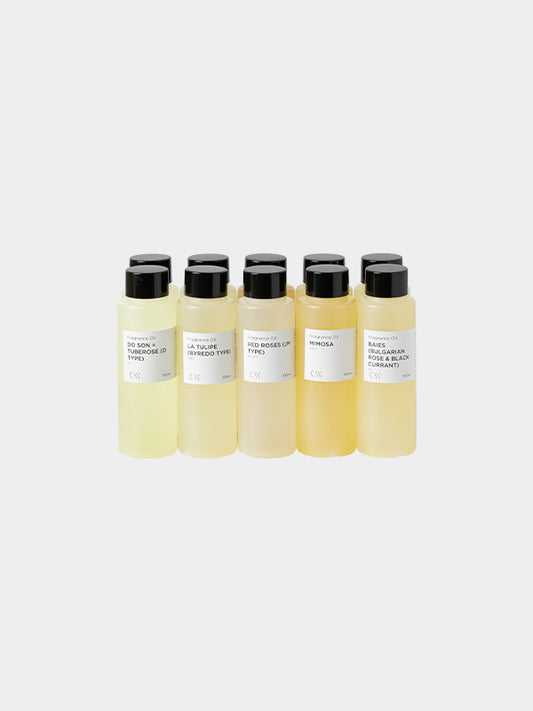 單一花香香薰精油組合(100ml x 10 types) (韓國Candleworks直運)(預訂)