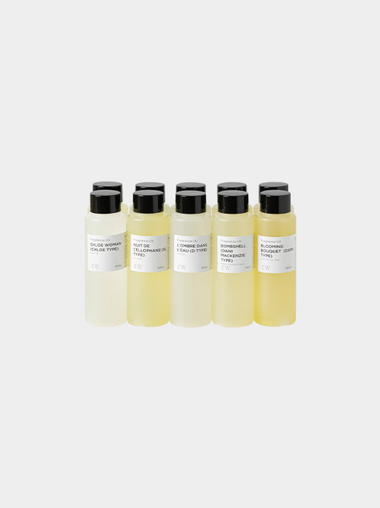 花束香薰精油組合(100ml x 10 types) (韓國Candleworks直運)(預訂)