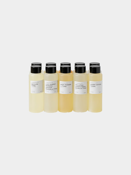 麝香香薰精油組合(100ml x 10 types) (韓國Candleworks直運)(預訂)