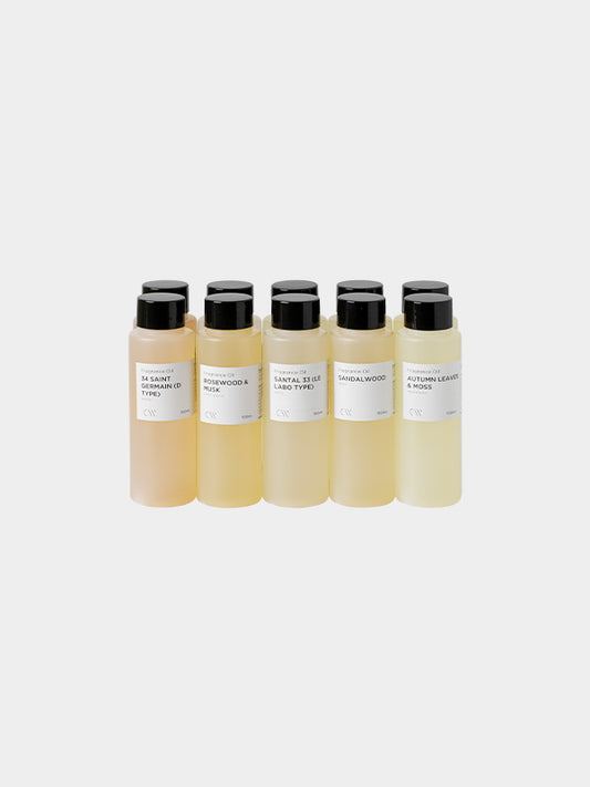 木香香薰精油組合(100ml x 10 types) (韓國Candleworks直運)(預訂)