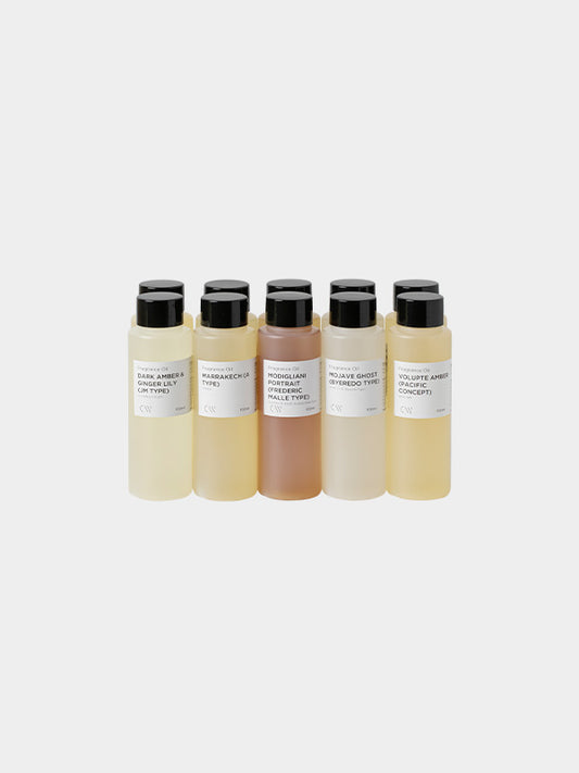 琥珀香薰精油組合(100ml x 10 types) (韓國Candleworks直運)(預訂)