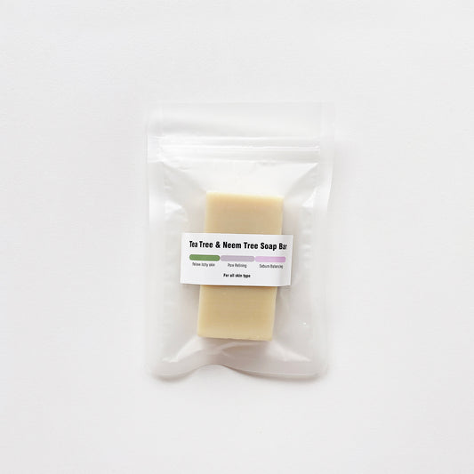 茶樹苦楝抗炎洗臉皂